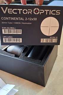 Vector Optics Continental 2-12x50 Hunting SFP