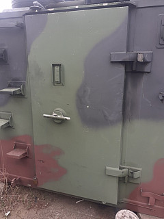 Hliníkový vojenský kontejner