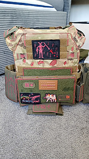 Prodám Plate carrier hellfire design 