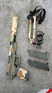 Prodám pistoli mk23 s malým upgrade a pouzdrem