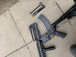 Airsoft M4 GBB na plyn, GHK v1