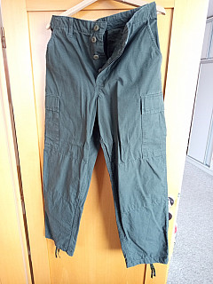 Kalhoty BDU ripstop zelené