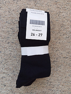 Ponožky černé 2018 AČR