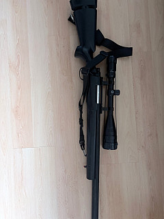 SNOW WOLF M24 + THETA OPTICS AOEG THO-203 6-24x50