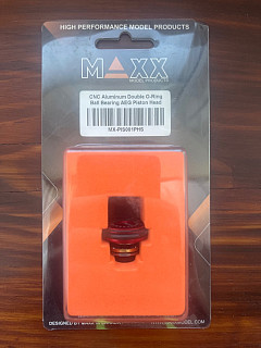 CNC Aluminum Double O-Ring Ball Bearing AEG Piston Head