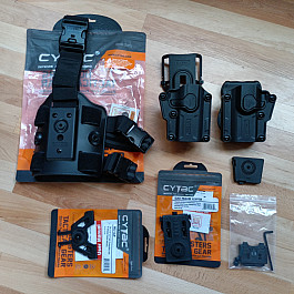Univerzální pistolové pouzdro Mega-Fit Gen2 Cytac + příslušenství 