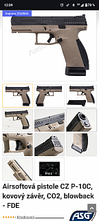 CZ P-10C CO2