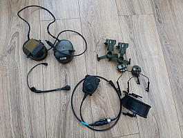 PELTOR comtacs III, single comm, komplet 