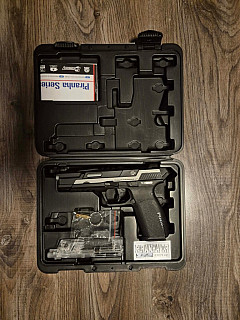 Airsoft pistole G&G Piranha TR GBB – nová, výprodej