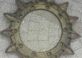 Tank T-54, ozubený věnec hnacího kola WZT-1