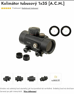 Kolimátor tubusový 1x35 [A.C.M.]