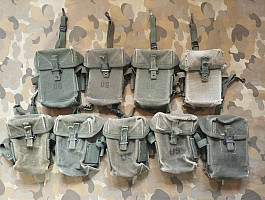 US army Vietnam sumky na zásobníky M14/M16