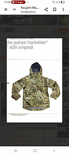gore komplet Carinthia multicam XL