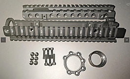 předpažbí M4 Delta Armory Černá 9"(244mm