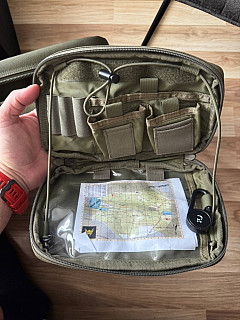 TT MOLLE admin sumka LEADER ADMIN POUCH - Zelená