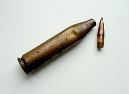 Nábojnice německá protitanková puška Panzerbüchse 39 (7,92 x 94(95) - Patrone 318)