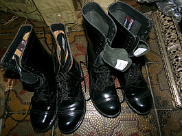 Corcoran 1500 jump boots výsadkářské boty 10 D 9D made U.S.A