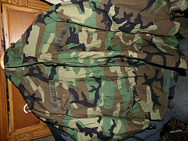 US ARMY M 65 US M65 BUNDA COLD WEATHER WDL Woodland