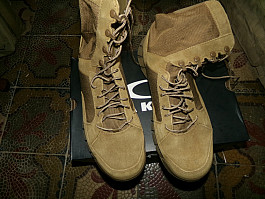 US Army taktické lehké boty letní OAKLEY tactical coyote