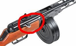 PPSh-41 S&T natahovací páka