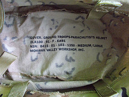 PASGT potah 6D na helmu