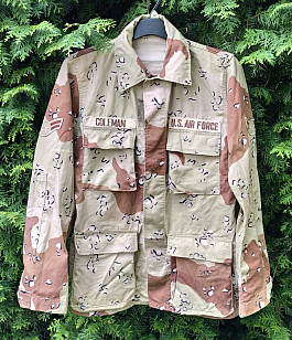 US Air Force blůza BDU 6 col desert ošitá
