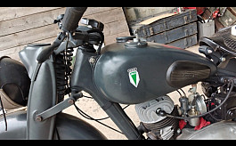 Wehrmacht  dkw nz 250 + dily,motor