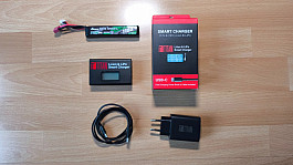TITAN Li-Pol / Li-Ion nabíječka DIGITAL CHARGER V2 + baterie
