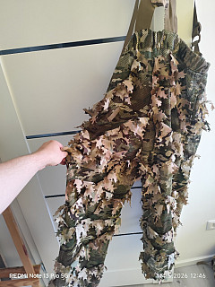 Maskovací kalhoty Novritsch Modular 3D Ghillie Suit -