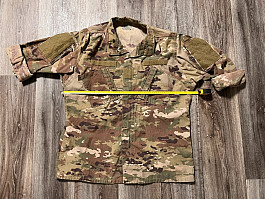 Us army multicam large long bluza rip-stop