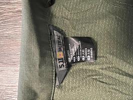 5.11 tactical green combat shirt Large