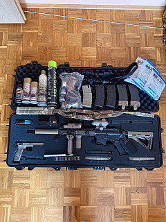 MK18 GHK + příslušenství