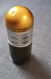 Maketa 40mm M433 HEDP