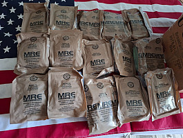 US army MRE-kusovky