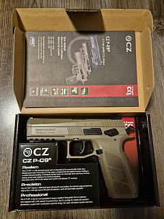 ASG CZ P-09 DT FDE CO2 Blowback 4,5mm – nová