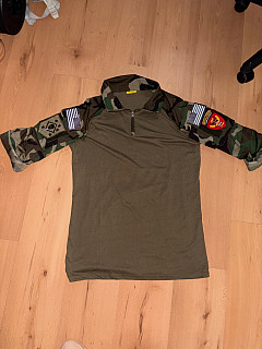 M81 woodland combat shirt and pants