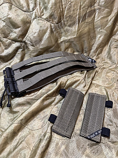 Spiritus systems molle tubes cummerbund + crye maritime shoulder pads