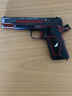 Airsoftová pistole 1911A1 NE22 "Deadpool" 