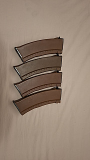 Zásobník, tlačný, 120 ran, AK-74, L&E