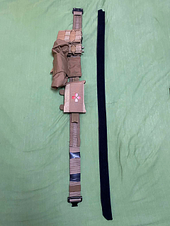 Taktický opasek Kydex Coyote komplet