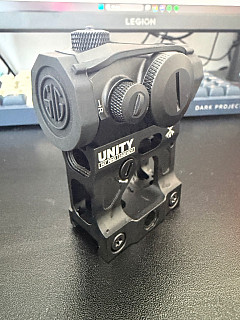 Kolimátor Sig Sauer + UNITY Montáž