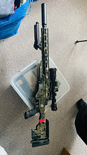 Custom Ares MSR 338 (výmena noveske)
