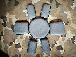 US army MICH/ACH polštářky do helmy skydex