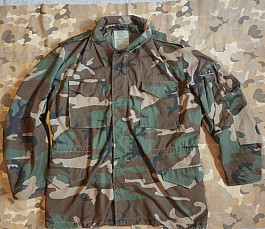 US army USAF bunda M65 woodland LL nová