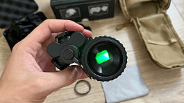 NVG PVS18, noktovizor + montáž L4G24 na helmu
