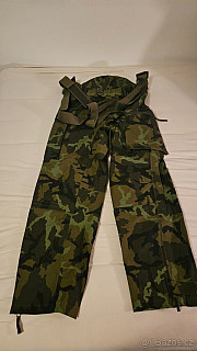 Prodám kalhoty AČR nepromokavé ECWCS GORE-TEX vz.95 les