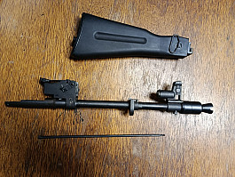 E&L AK-105/104 hlaveň, pažba