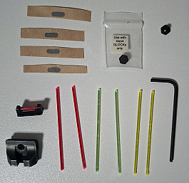 Mířidla Truglo Fiber Optic PRO Glock