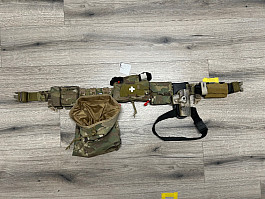 Taktický / střelecký opasek PT6 templars gear + sumky multicam