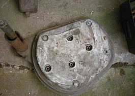 Kryt poklopu řidiče v tanku T-55